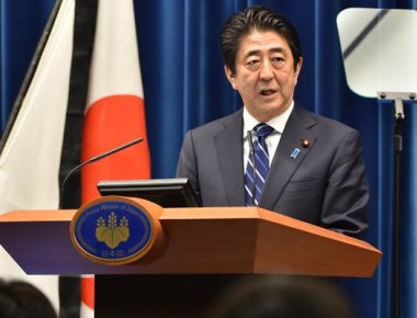 «Απολύτως απαράδεκτη» χαρακτήρισε την πυραυλική δοκιμή της Β. Κορέας ο Ιάπωνας Πρωθυπουργός